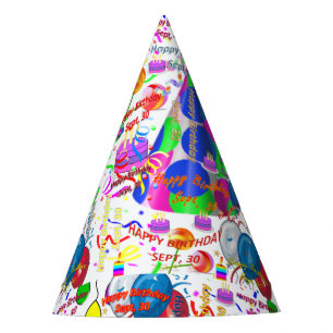 Chapeaux De Fètes Septembre, 30 Casquette d'anniversaire de fête, Ca