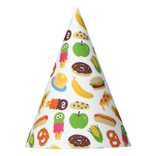 Chapeaux De Fètes Sesame Street Cookie Monster Foodie Camion (Devant)