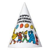 Chapeaux De Fètes Sesame Street Pals Balloons Anniversaire (Devant)