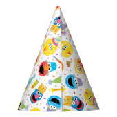 Chapeaux De Fètes Sesame Street Pals Confetti Anniversaire (Dos)