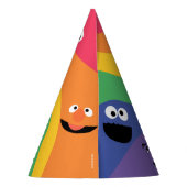 Chapeaux De Fètes Sesame Street Pals Rainbow (Dos)
