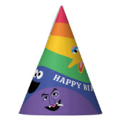 Chapeaux De Fètes Sesame Street Pals Rainbow (Gauche)