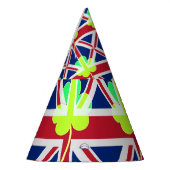 Chapeaux De Fètes Shamrock du drapeau irlandais britannique Clover S (Gauche)
