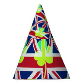 Chapeaux De Fètes Shamrock du drapeau irlandais britannique Clover S (Droite)