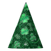 Chapeaux De Fètes Shamrocks scintillants et torsades ID289 (Gauche)