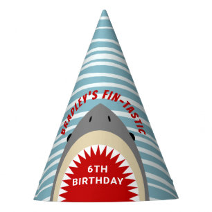 Chapeaux De Fètes Shark Bite N'importe quel âge fête d'anniversaire