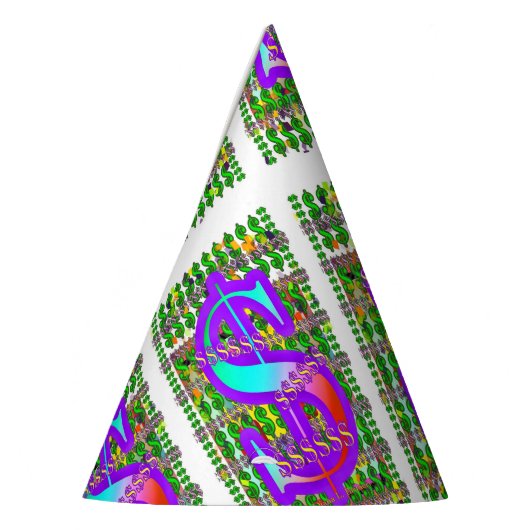 Chapeaux De Fètes Signes de dollars (Gauche)