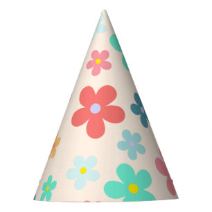 Chapeaux De Fètes Simple moderne Fleurs marguerites colorées partie