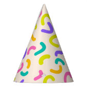 Chapeaux De Fètes Simple moderne rouge vert saupoudrer fête d'annive (Gauche)