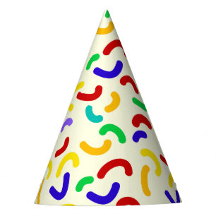 Chapeaux De Fètes Simple moderne rouge vert saupoudrer fête d'annive