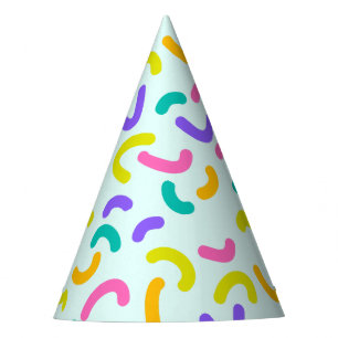 Chapeaux De Fètes Simple moderne rouge vert saupoudrer fête d'annive