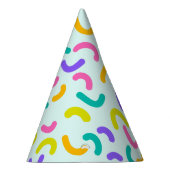 Chapeaux De Fètes Simple moderne rouge vert saupoudrer fête d'annive (Droite)