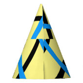 Chapeaux De Fètes Simple monogramme ajouter votre nom lettre man min (Dos)