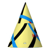 Chapeaux De Fètes Simple monogramme ajouter votre nom lettre man min (Gauche)