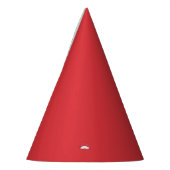 Chapeaux De Fètes Simple Populaire solide rouge (Gauche)