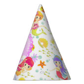 Chapeaux De Fètes Sirènes Blanc (Droite)