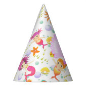 Chapeaux De Fètes Sirènes blanches (Gauche)