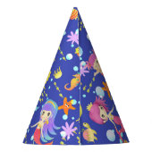 Chapeaux De Fètes Sirènes Bleu Navy (Dos)
