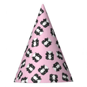 Chapeaux De Fètes Skunk Anniversaire fête rose