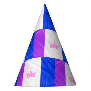 Chapeaux De Fètes SlipperyJoe drag pride flag purple white blue crow