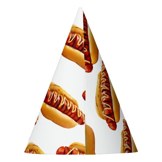 Chapeaux De Fètes SlipperyJoe's Hotdog viande hachée grill (Dos)