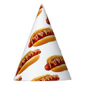 Chapeaux De Fètes SlipperyJoe's Hotdog viande hachée grill (Devant)