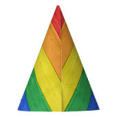 Chapeaux De Fètes SlipperyJoe's orgueil drapeau en bois horizontal a (Dos)