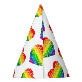 Chapeaux De Fètes SlipperyJoe's orgueil griffé dessin en forme de co (Dos)