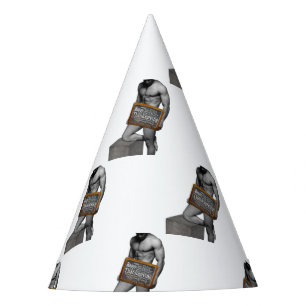 Chapeaux De Fètes SlipperyJoe's Thanksgiving man hot six pack abs un