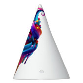 Chapeaux De Fètes SlipperyJoe's vibrante crème glacée cone classique (Droite)