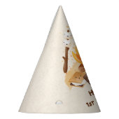 Chapeaux De Fètes S'more Campfire mignon Casquette de fête d'anniver (Gauche)