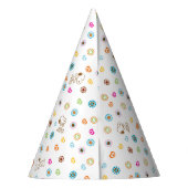 Chapeaux De Fètes Snoopy Colorful Hearts Motif (Dos)