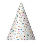 Chapeaux De Fètes Snoopy Colorful Hearts Motif (Gauche)