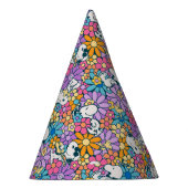 Chapeaux De Fètes Snoopy & Motif de fleurs de bois (Droite)