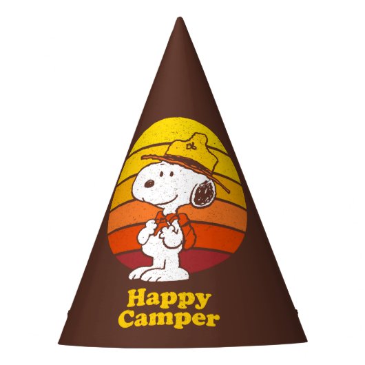 Chapeaux De Fètes Snoopy | Scout Beagle - Happy Camper (Devant)