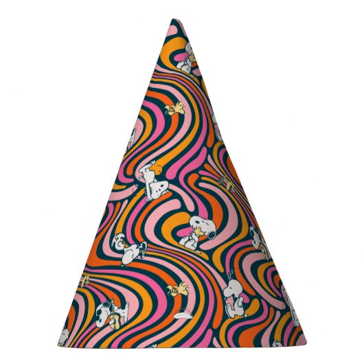 Chapeaux De Fètes Snoopy & Woodstock Vibes Super Motif violet (Droite)