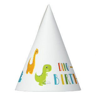 Chapeaux De Fètes Soirée d'anniversaire de dinosaures amusante