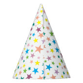 Chapeaux De Fètes Soirée d'anniversaire de fille mignonne (Dos)