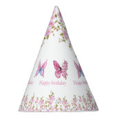 Chapeaux De Fètes Soirée d'anniversaire florale (Droite)