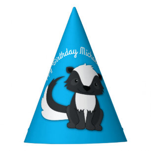 Chapeaux De Fètes Soirée d'anniversaire Skunk