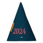 Chapeaux De Fètes Soirée de Nouvel An Rétro Personnalisable (Droite)