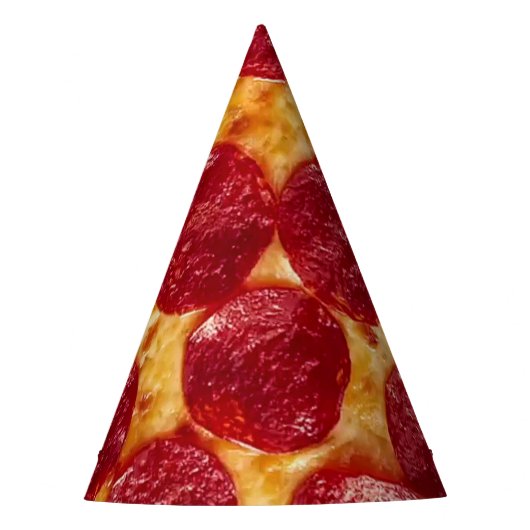 Chapeaux De Fètes soirée pizza pepperonis (Devant)