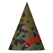 Chapeaux De Fètes Soldat Joe GI Camouflage (Gauche)