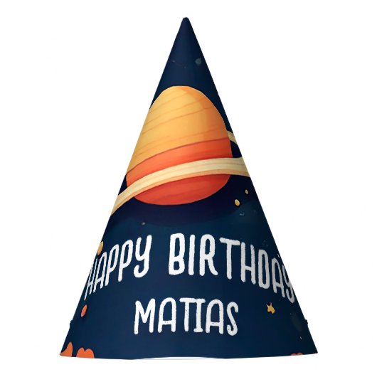 Chapeaux De Fètes Sombrero cumpleaños personalizado (Devant)