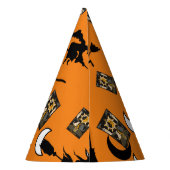 Chapeaux De Fètes sorcière assistant chatte lune bloomstick (Dos)
