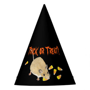 Chapeaux De Fètes Souris à bonbons ou à traiter avec des bonbons