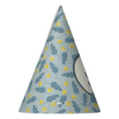 Chapeaux De Fètes Souris bleues et anniversaire jaune de fromage (Gauche)