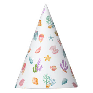 Chapeaux De Fètes Sous la mer Anniversaire