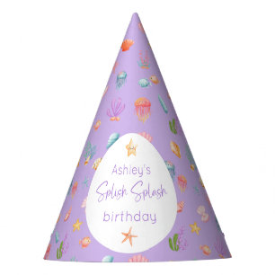 Chapeaux De Fètes Sous la mer Anniversaire