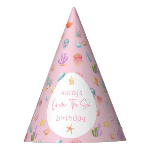 Chapeaux De Fètes Sous la mer Anniversaire